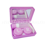 Средства ухода Kaida Набор для хранения линз фиолетовый