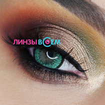 Цветные линзы EOS 203 Green Фото 2